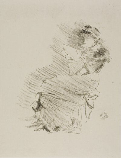 Lezen door James Abbott McNeill Whistler