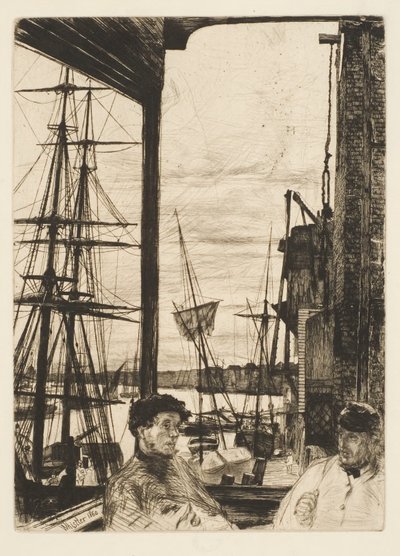Rotherhithe door James McNeill Whistler