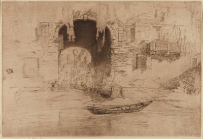 San Biagio door James Abbott McNeill Whistler