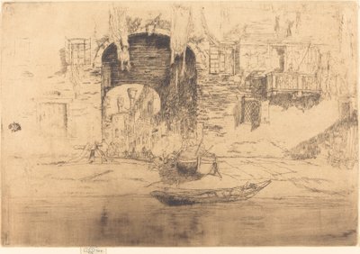 San Biagio door James Abbott McNeill Whistler