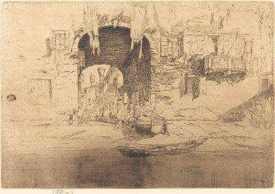 San Biagio door James Abbott McNeill Whistler