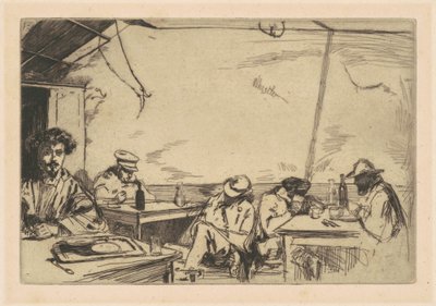 Soep voor Drie Sous door James Abbott McNeill Whistler