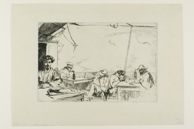 Soep voor drie sous door James McNeill Whistler
