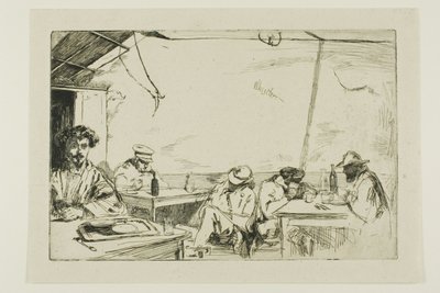 Soep voor drie sous door James McNeill Whistler
