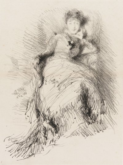 Studie door James Abbott McNeill Whistler