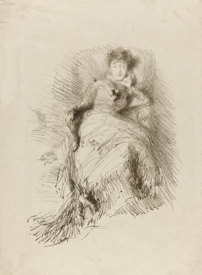 Studie door James Abbott McNeill Whistler