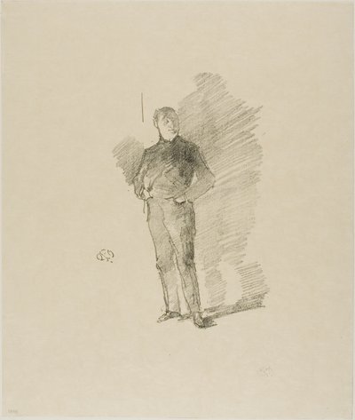 Studie Nr. 2: Mr. Thomas Way door James Abbott McNeill Whistler
