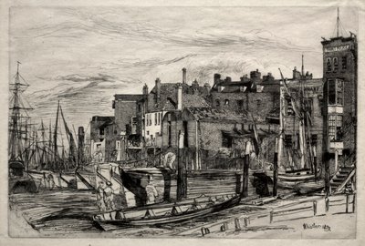 Politie Theems door James McNeill Whistler