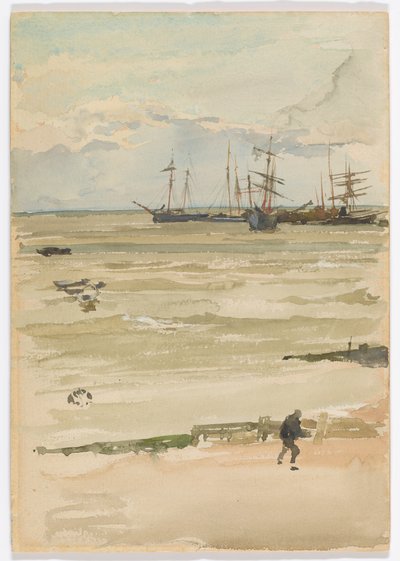 Het Ankerplaats door James Abbott McNeill Whistler