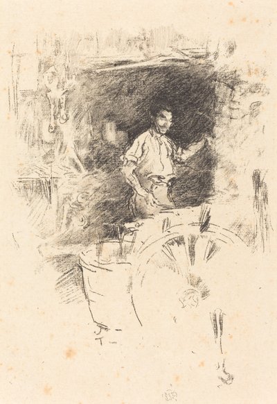 De smid door James Abbott McNeill Whistler