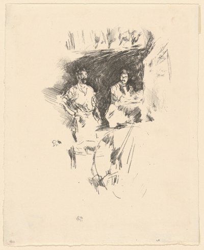 De broers door James Abbott McNeill Whistler