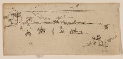 Het bokkende paard, Wilde Westen door James Abbott McNeill Whistler
