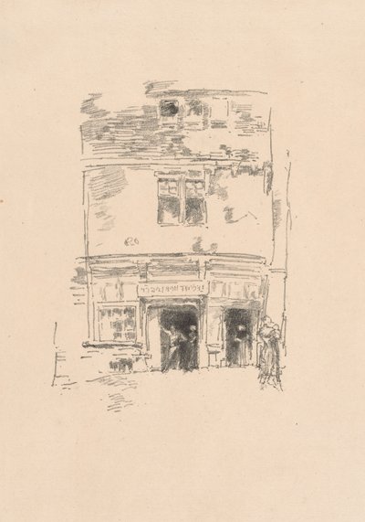 De Klokkenmakers, Paimpol door James Abbott McNeill Whistler