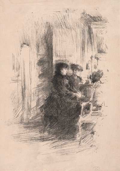Het Duet door James McNeill Whistler