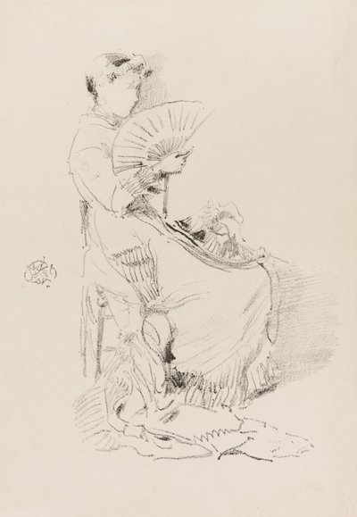 De Waaier door James Abbott McNeill Whistler