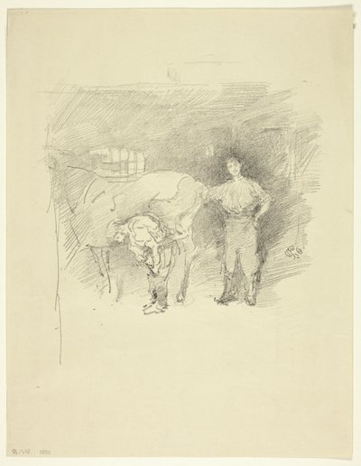 De Hoefsmeden door James Abbott McNeill Whistler