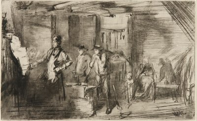 De smidse door James Abbott McNeill Whistler
