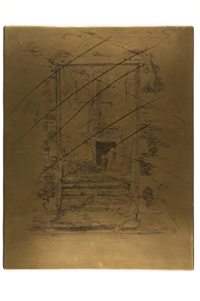 De tuin door James McNeill Whistler