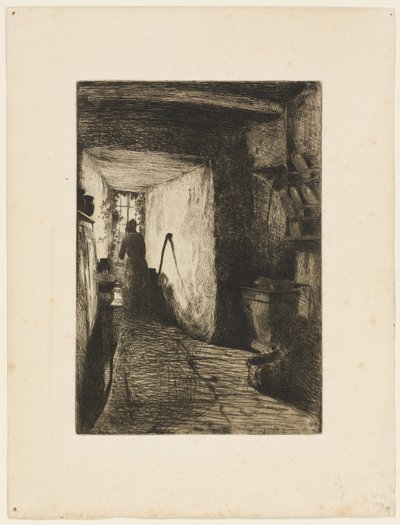 De keuken door James Abbott McNeill Whistler