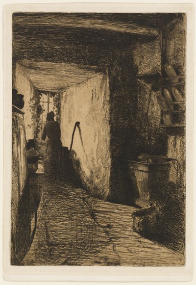 De keuken door James Abbott McNeill Whistler