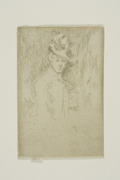 Het kleine hoedje door James Abbott McNeill Whistler