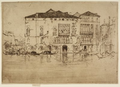 De paleizen door James McNeill Whistler