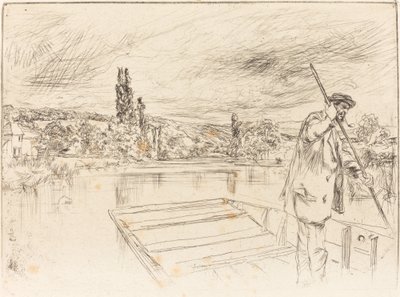 De punter door James Abbott McNeill Whistler