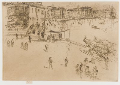 De Riva, Nr. 2 door James Abbott McNeill Whistler
