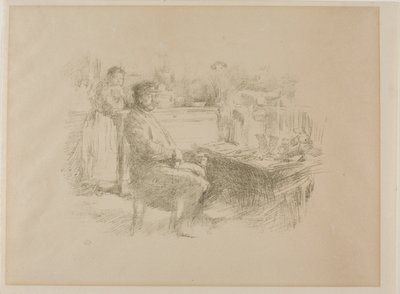 De Schoenmaker door James Abbott McNeill Whistler