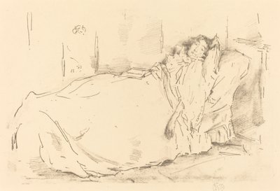De siësta door James Abbott McNeill Whistler