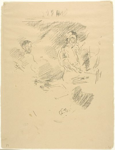 De sterke arm door James McNeill Whistler
