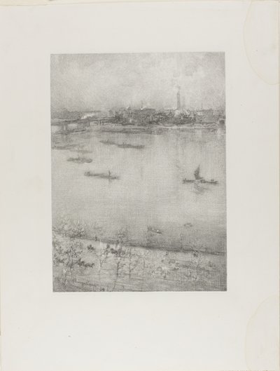 De Theems door James Abbott McNeill Whistler