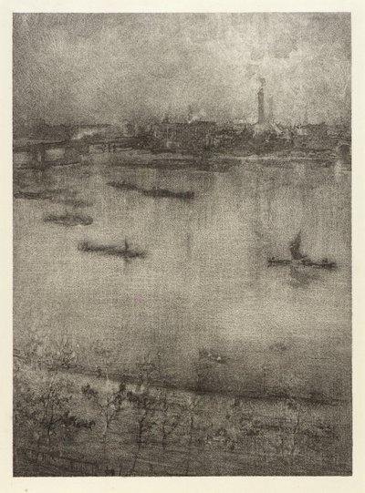 De Theems door James McNeill Whistler
