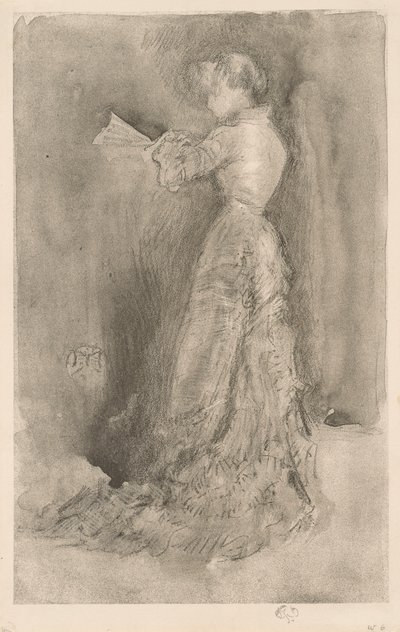 Het toilet door James McNeill Whistler