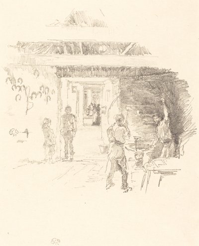 De Bandenmaker door James Abbott McNeill Whistler