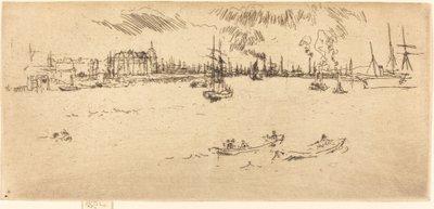 Tilbury door James Abbott McNeill Whistler