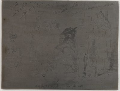 Titel voor de Franse set door James Abbott McNeill Whistler