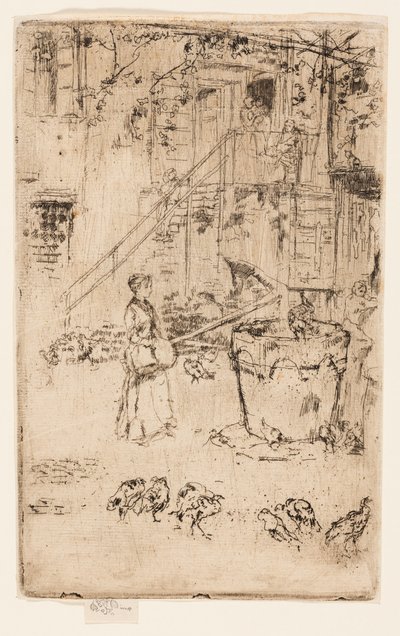 Kalkoenen door James Abbott McNeill Whistler
