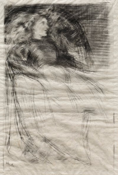 Vermoeide door James McNeill Whistler