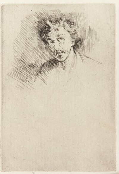 Whistler met de Witte Lok door James Abbott McNeill Whistler