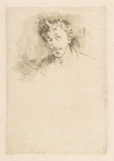 Whistler met de witte haarlok door James McNeill Whistler