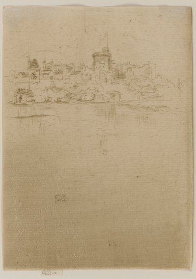 Windsor (Gedenkteken) door James Abbott McNeill Whistler