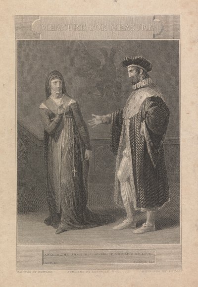 Maatregel...Act II, Scène III door James Mitan