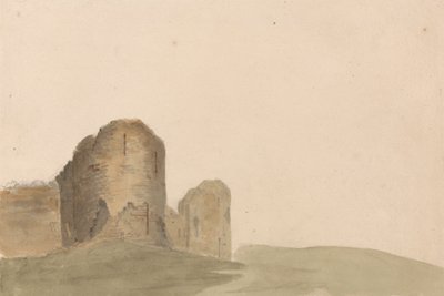 Pevensey Castle, Sussex door James Moore