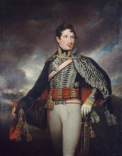 Luitenant Andrew Finucane, 10e Lichte Dragonders, 1811 door James Northcote