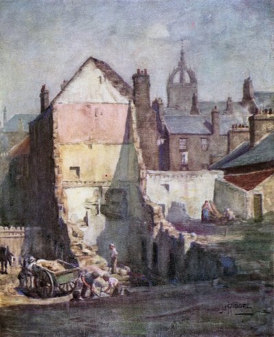 Dyers Close door James Riddel