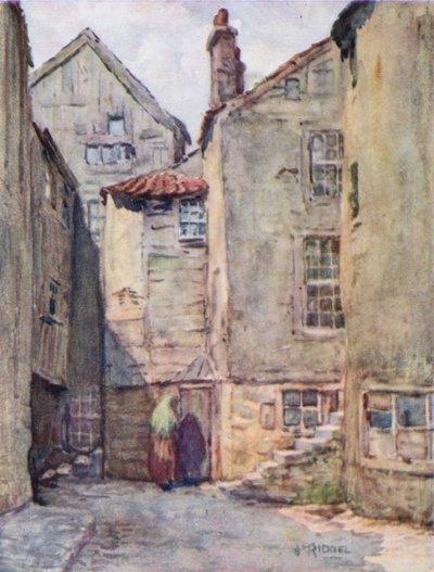 Oude Huizen, College Wynd door James Riddel