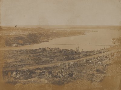 Fort Nicholas, Sebastopol, 1855 door James Robertson