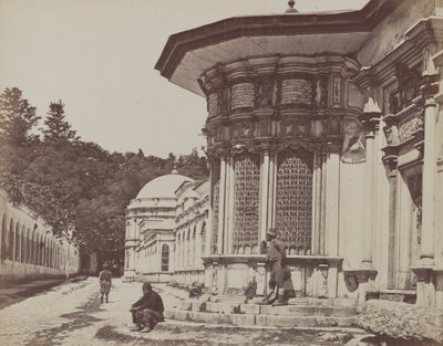 Moskee van Eyoub,1857 (foto) door James Robertson