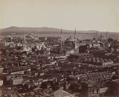 Panorama van Constantinopel,1857 (foto) door James Robertson